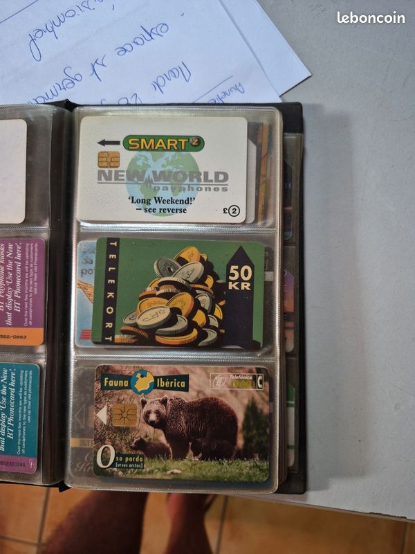 Important lot de cartes téléphoniques de collection – France et International – Plus de 200 cartes (image 19)