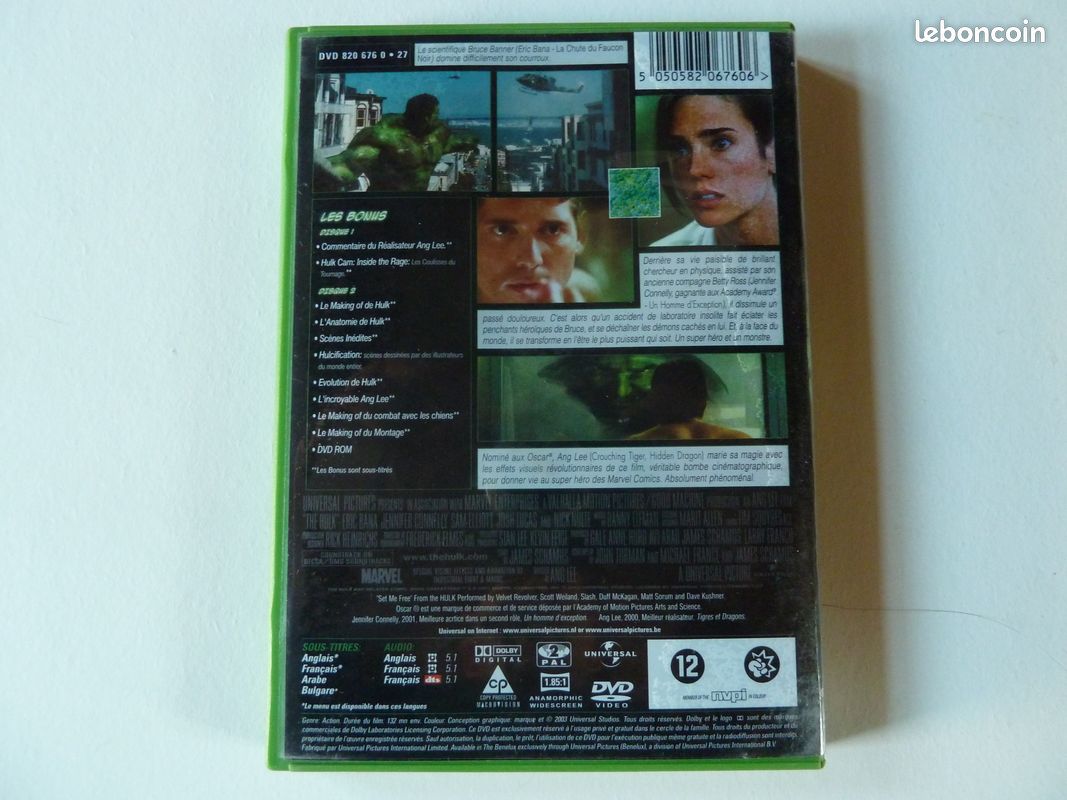 DVD Hulk Edition spéciale 2 DVD (image 2)