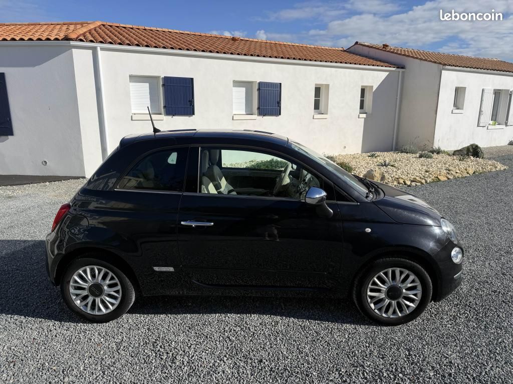FIAT FIAT 500 1.2i - 69 2017 BERLINE Lounge PHASE 2 (image 4)