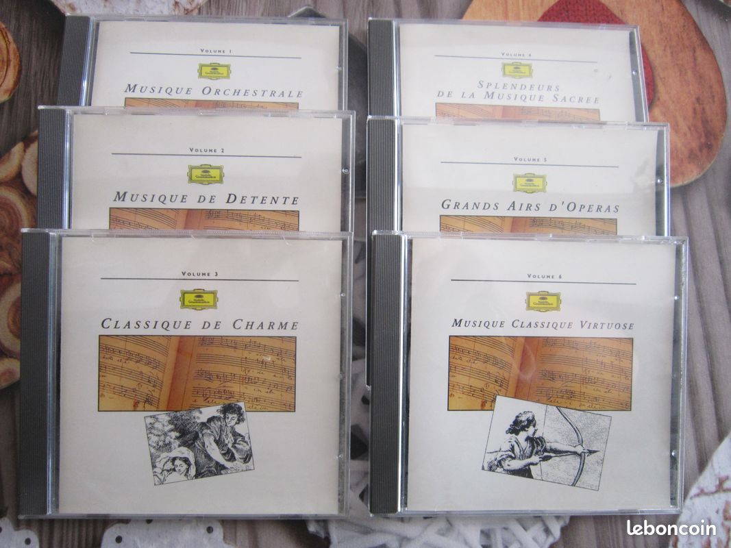 Collection Les 100 chefs-d'oeuvre de la musique classique - 6 CD (image 1)