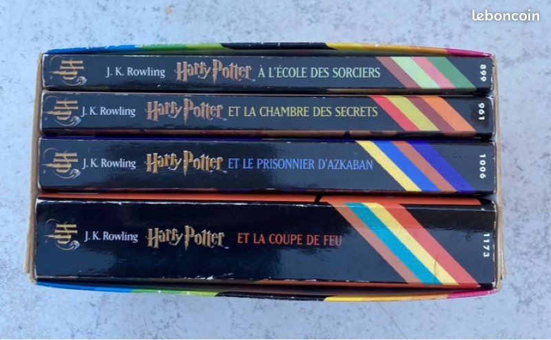 Coffret de 4 livres Harry Potter, JK Rowling, Folio junior (image 5)