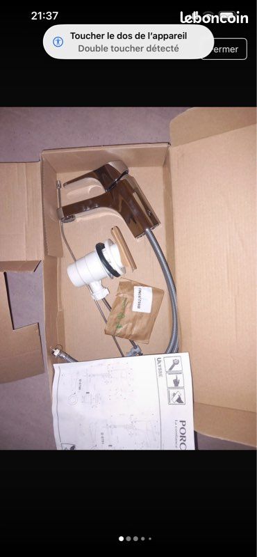 Mitigeur lavabo porcher (image 3)
