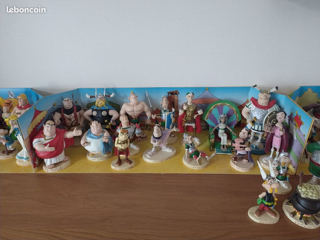 Figurine kerosen Astérix collection Atlas Plastoy sous