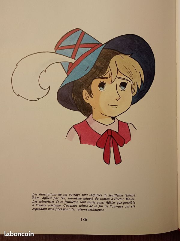 Livre Les aventures de Rémi - TF1 - France Loisirs 1982 Basé sur le dessin animé (image 10)