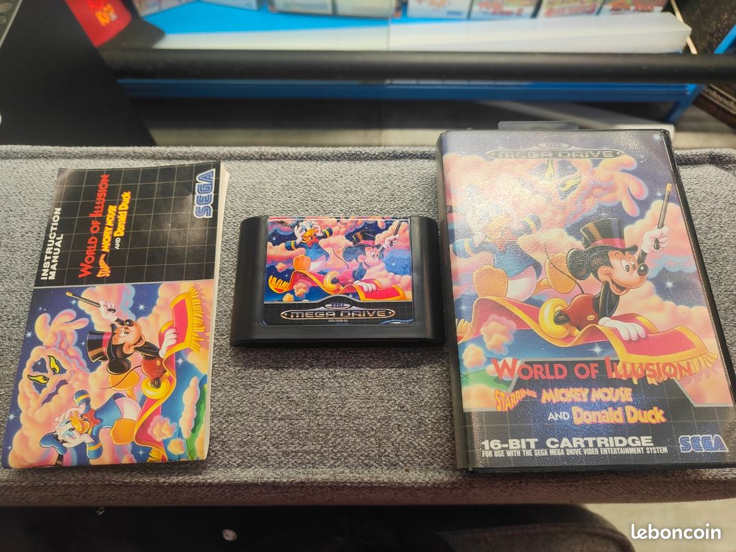 Mickey Mania - Cartouche Seule - PAL - Sega Mega Drive