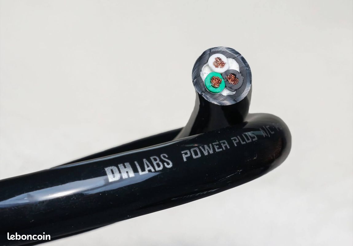 Câble secteur audiophile DH Labs Power Plus (2,75m) (image 6)