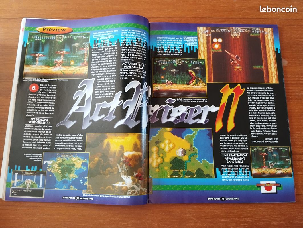 Super Power N°14 (1993) Spécial Jurassic Park & DBZ (Poster inclus) (image 7)