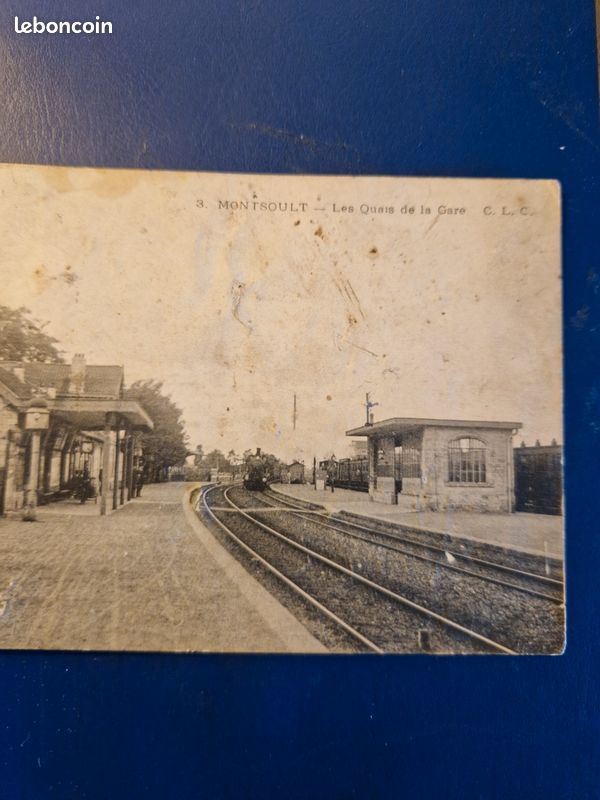 CPA 30 NIMES Gard - LA GARE PLM avec Locomotive, Train EUR 3,45