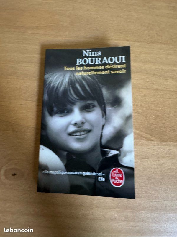 Tous les hommes désirent naturellement savoir Nina Bouraoui (image 1)