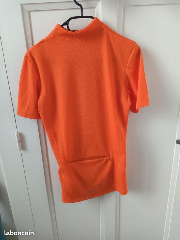 Maillot Cycliste VO MAX Homme - Orange - Taille M - Occasion