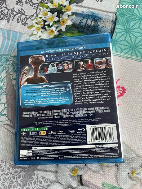 Film Blu-ray – E.T. L’extra-terrestre - de Steven Spielberg (image 2)