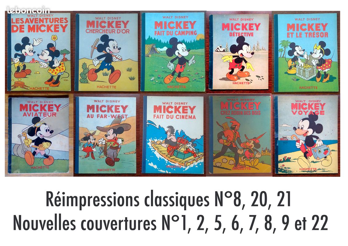Exceptionnelle collection Mickey 1931/1954 (image 2)