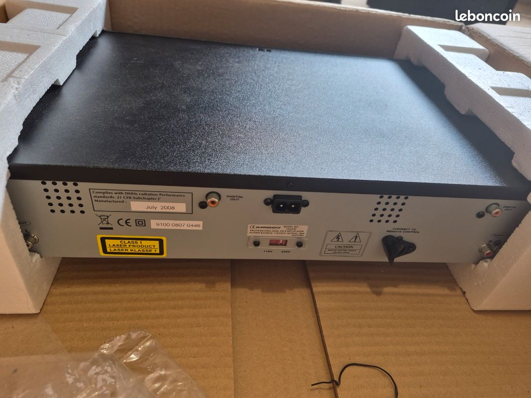 CD 4530 double lecteur CD MP3 avec ID3TAG (image 4)