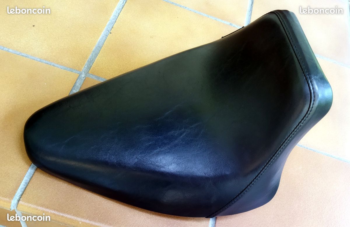 Selle solo Le Pera Bare Bones noire absolument neuve Pour Harley Davidson Softail (image 2)