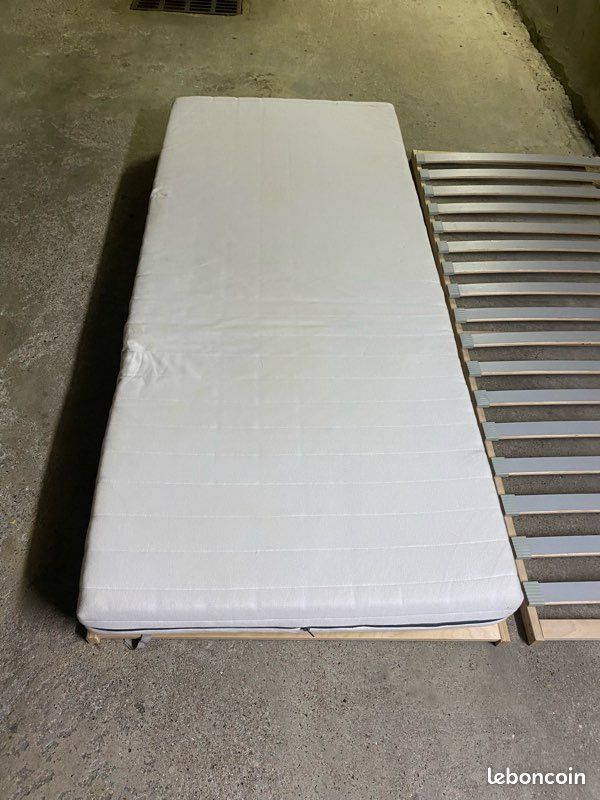 Lots de 2 sommiers et 2 matelas (image 2)