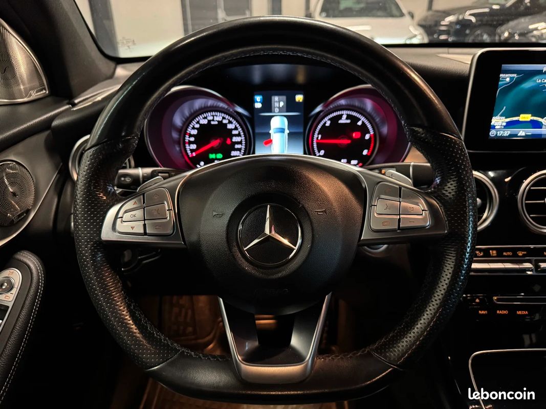 MERCEDES GLC 220 d 9G-Tronic 4Matic Sportline / SUIVI ENTRETIEN / PACK AMG / ATTELAGE / GARANTIE 12 MOIS (image 9)