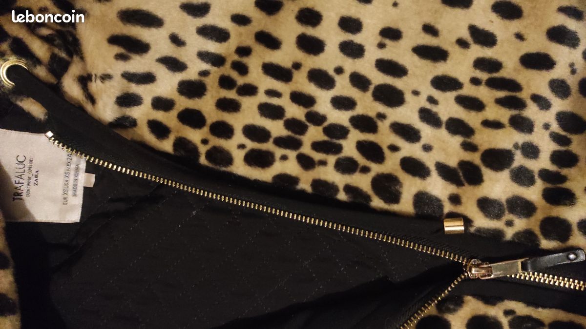 Manteau Zara léopard (image 4)