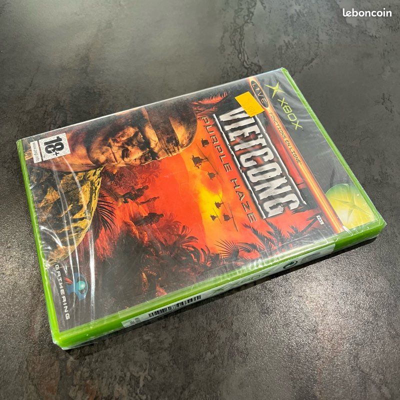 Jeu Vietcong Pour Xbox, Bon état - Jeu D’action-aventure Vintage, Complet Avec Boîtier