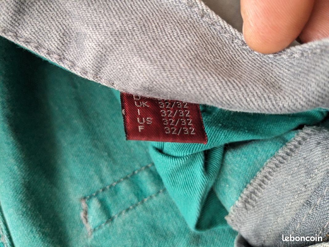 Jean slim taille 32/32us 42fr (image 3)