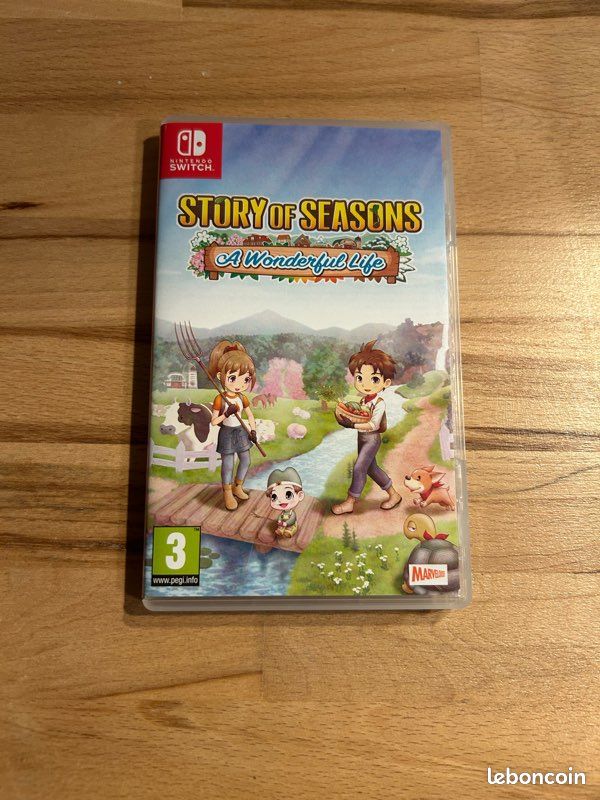 Story Of Seasons a wonderful life jeu Nintendo Switch Jeux vidéo