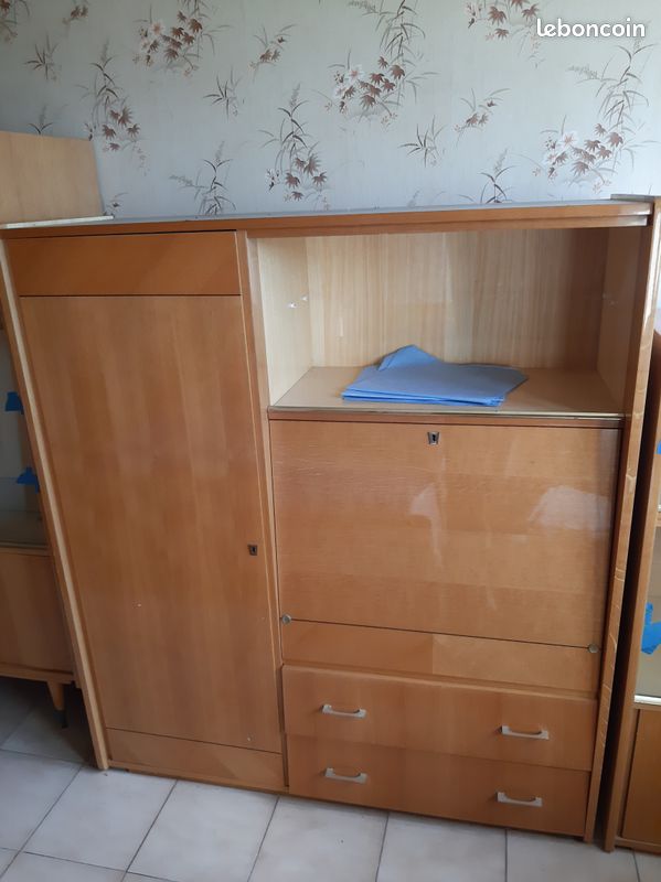 Chambre ADO Vintage avec matelas (image 2)