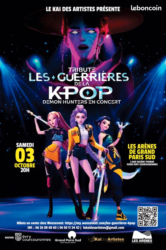 4 Places Concert K-POP 3 octobre Paris (image 1)