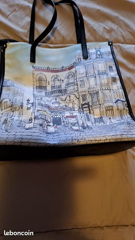 Très beau sac stylé parisienne Accessoires Bagagerie
