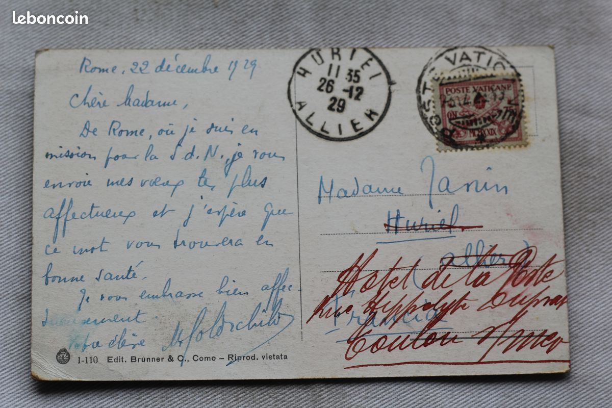 Cpa 1929, campagna Romana, verso il pascola, Rome, Italie, fs91, AC333/3 (image 2)