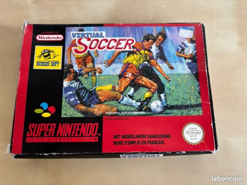 Jeu Super Nintendo Virtual Soccer (image 1)