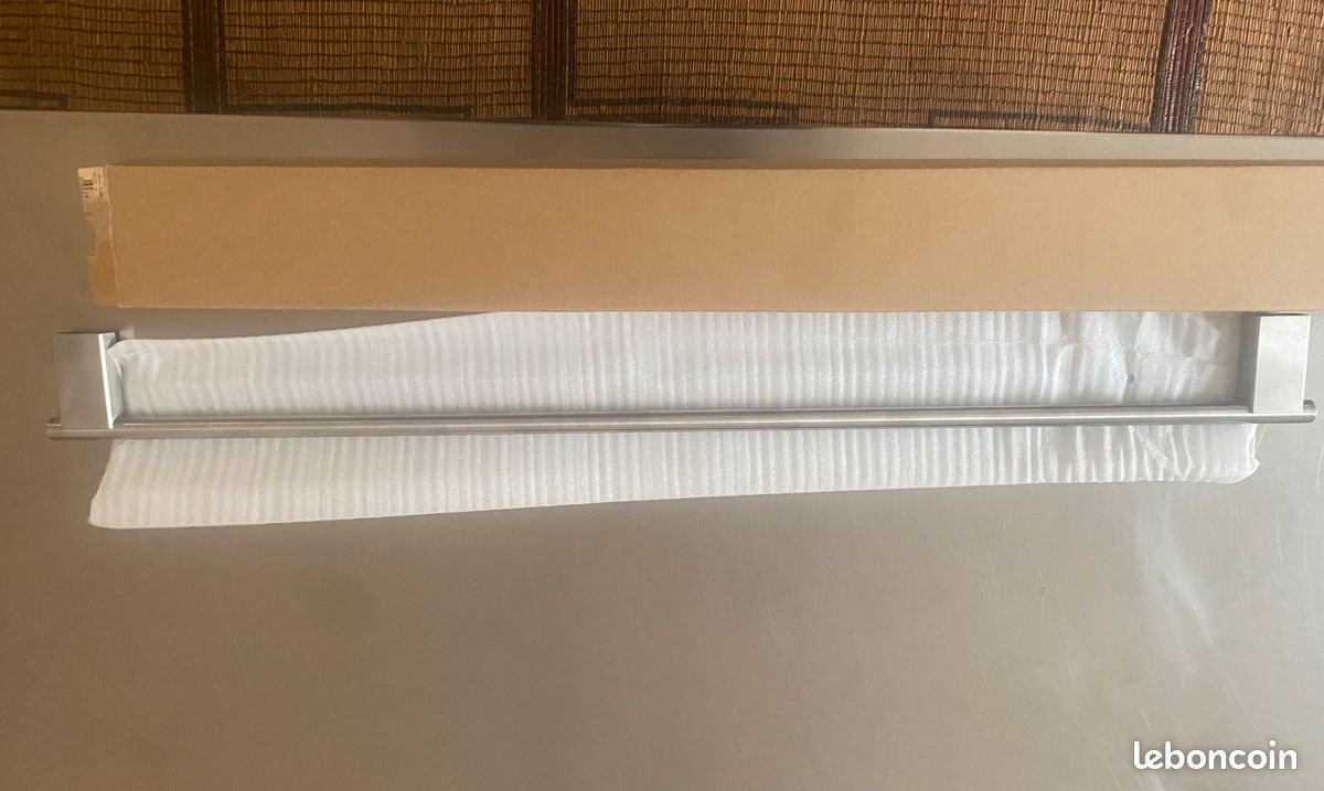 Porte serviette inox mat Bath Bazar - (image 1)