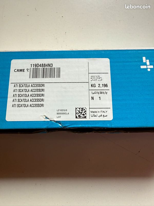 Came 119D4884N3 Rotule Accouplement X Moteurs (image 5)