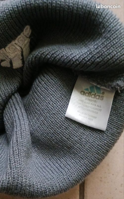 Bonnet gris adidas (image 3)