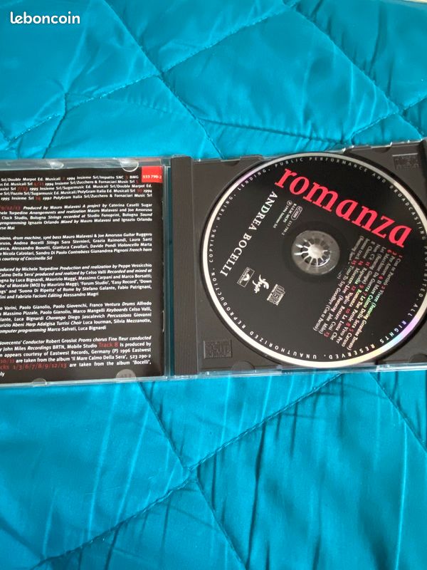 Cd romanza - andrea bocelli (image 3)