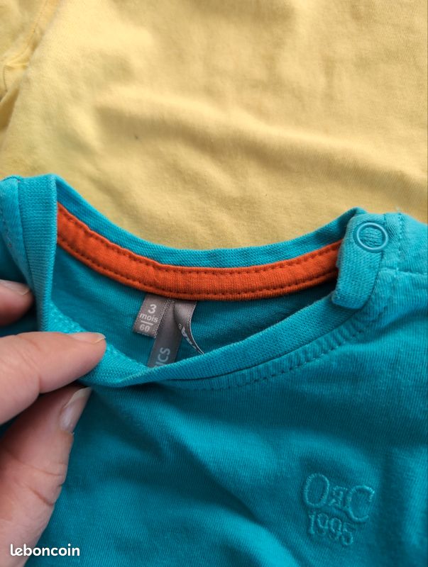 Lot vêtements 3 mois garçon (image 9)