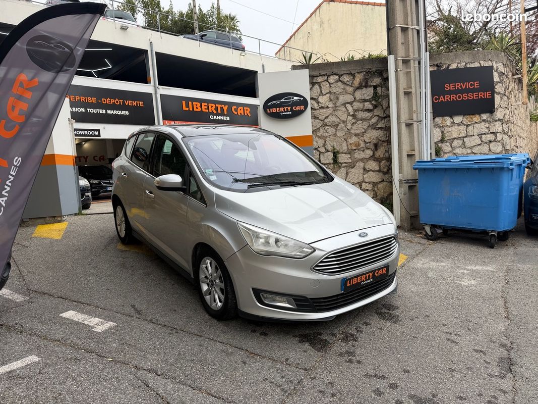 Ford C-max 1.5 TDCI 120 CV / Phase 2 / Toit Panoramique / KM réel / GPS / Titanium (image 5)