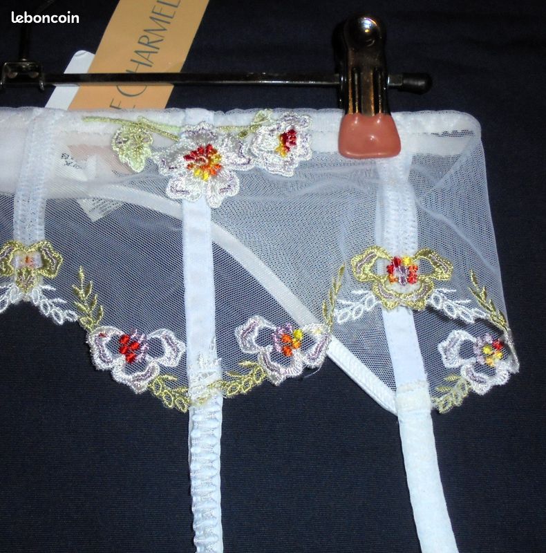 Porte-jarretelles Lise Charmel Femme - Blanc Taille M - Neuf Avec étiquettes