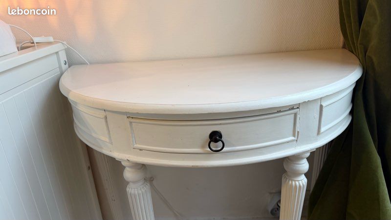 Chaise pliable bois blanc (image 6)