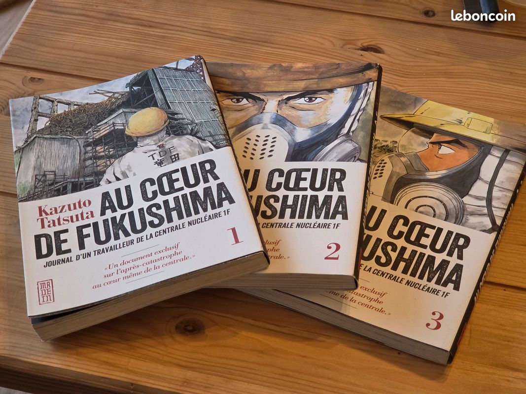 Manga " Au coeur de fukishima " 3 tomes (image 1)