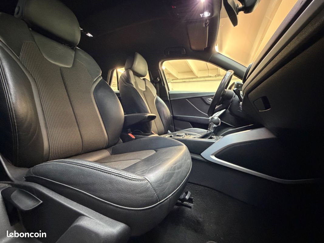 Audi Q2 35 TFSI 150Ch S-LINE INTERIEUR ET EXTERIEUR / BOITE AUTO / HISTORIQUE COMPLET AUDI / CAMERA DE RECUL / KEYLESS ACCESS / CLIM BI-ZONE (image 11)