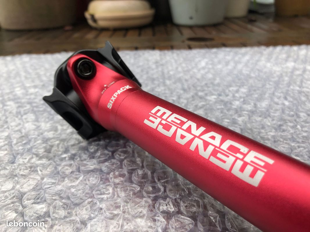 Tige De Selle Vélo Uxcell – 25,4 X 400 Mm – Rouge, Légère