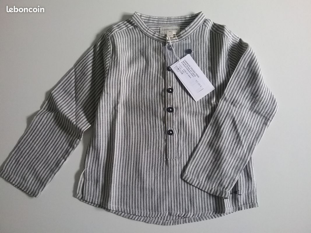 Chemise neuve garçon LOUIS LOUISE 3A (image 1)