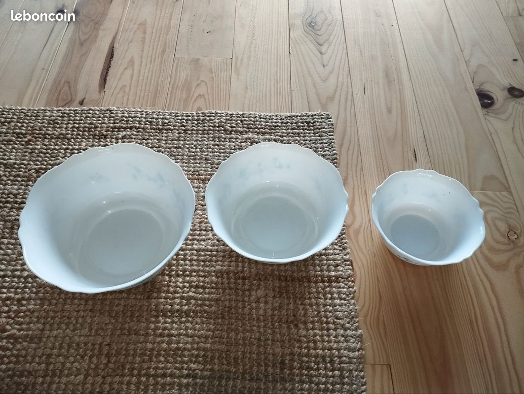 ARCOPAL Vintage / LOT 3 Saladiers / Sur place - Arts de la table