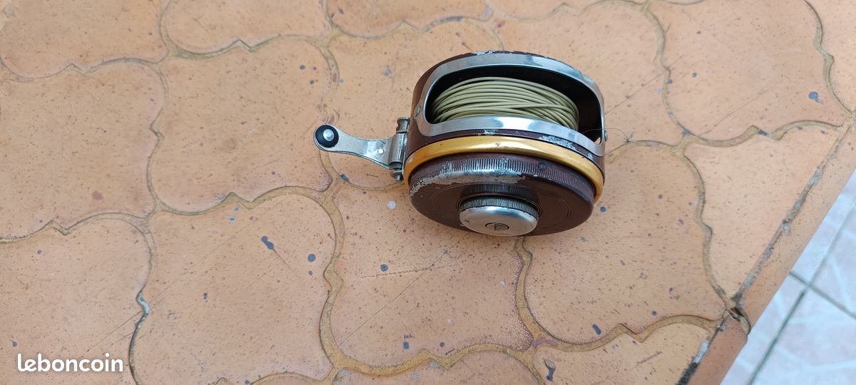Moulinet Mouche Vintage Olympic High Speed 100M, Haute Vitesse, Occasion, Fabrication Japonaise