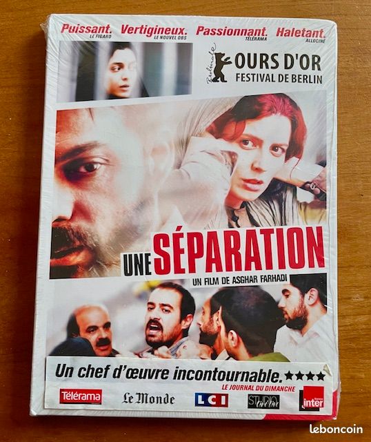 DVD neuf une séparation de Asghar Farhadi (image 1)