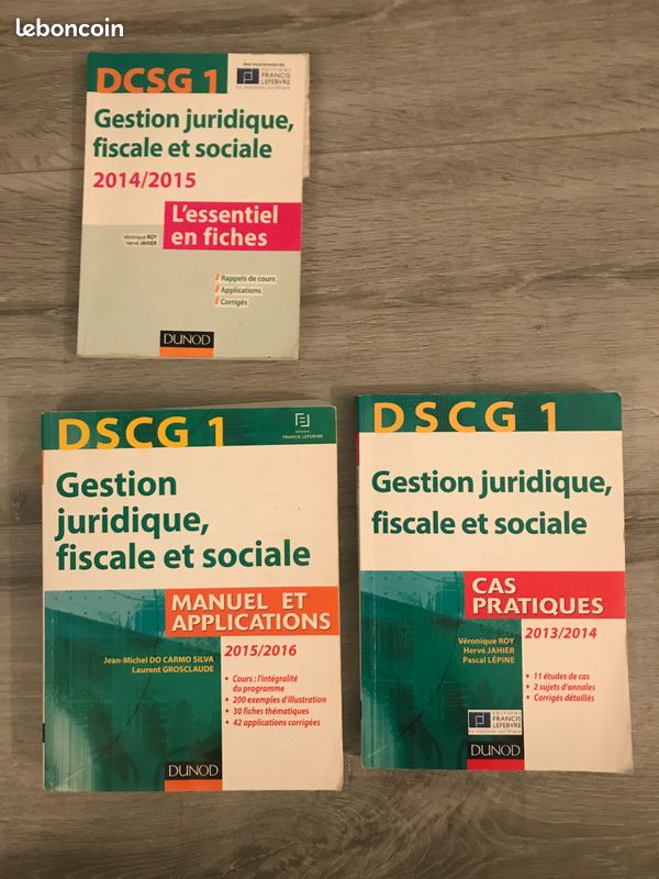 Livre DSCG Finance Droit Compta Système Info (image 2)