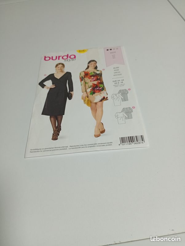 Burda Robe 6287 (image 1)