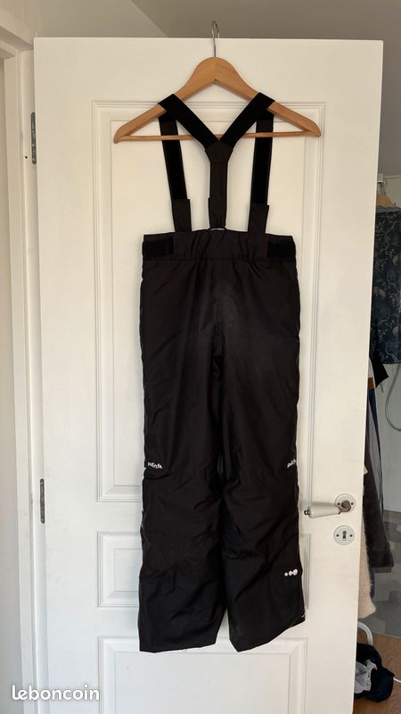 Pantalon ski enfant Decathlon noir 8 ans (image 2)