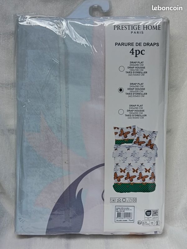 Parure de draps 4 pièces (image 3)