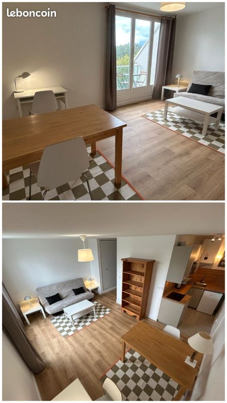 Appartement 1 pièce 28 m² · à Orléans · 28 m² · 500 €/mois