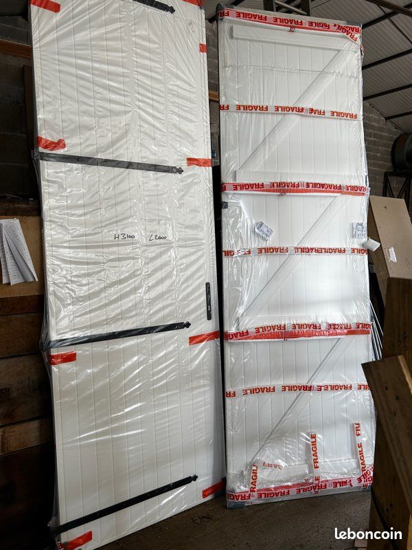 Volet porte aluminium (image 1)